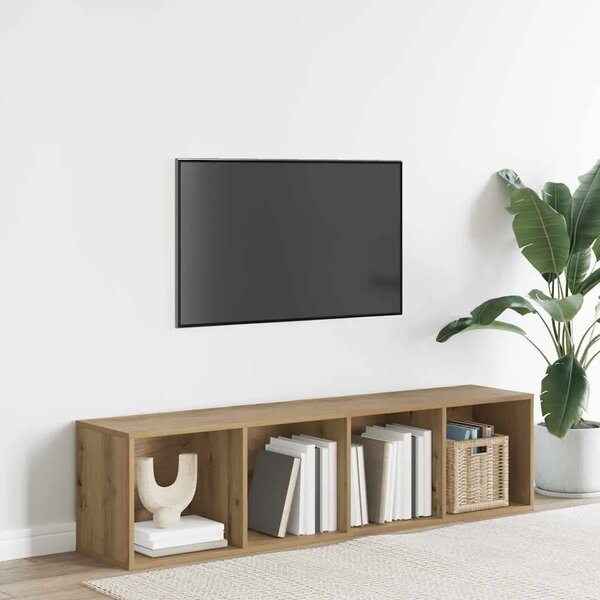 Komoda za knjige/TV komoda Artisan hrast izrađeno drvo - Hrast artisan