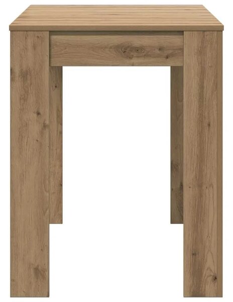 Blagovaonski stol Artisan hrast 120x60x76 cm izrađeno drvo - Hrast artisan
