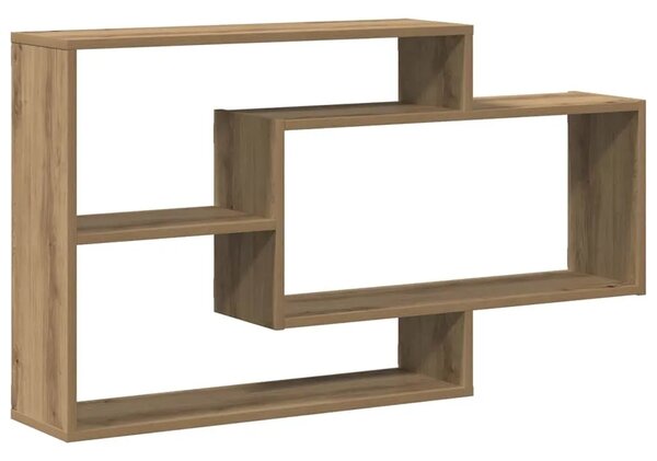 Zidna polica Artisan hrast 104x20x58 5 cm izrađeno drvo - Hrast artisan