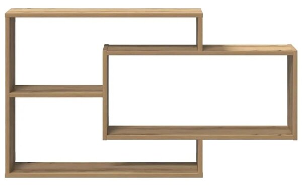 Zidna polica Artisan hrast 104x20x58 5 cm izrađeno drvo - Hrast artisan
