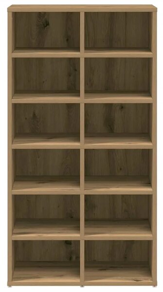 Stalak za cipele Artisan hrast 54x34x100 5 cm izrađeno drvo - Hrast artisan