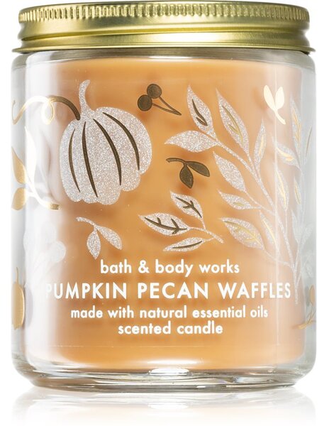 Bath & Body Works Pumpkin Pecan Waffles mirisna svijeća II. 198 g