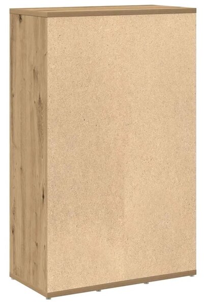 Ormarić za knjige boja hrasta artisana 50x25x80 cm drveni - Hrast artisan