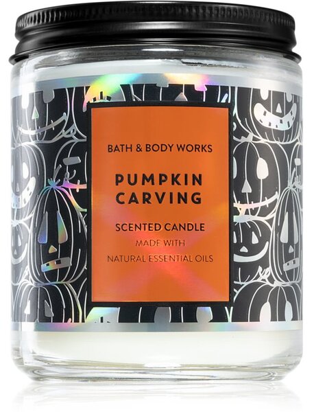 Bath & Body Works Pumpkin Carving mirisna svijeća 198 g