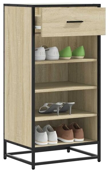 Stalak za cipele sonoma hrast 48x38x97 5 cm konstruirano drvo - Sonoma hrast