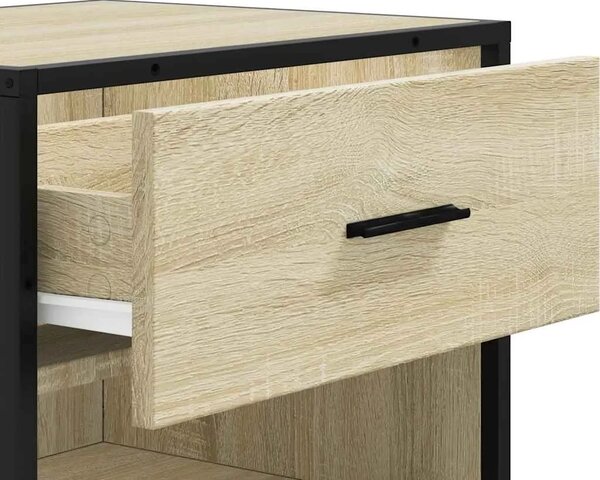 Stalak za cipele sonoma hrast 48x38x97 5 cm konstruirano drvo - Sonoma hrast