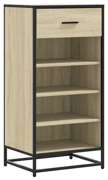 Stalak za cipele sonoma hrast 48x38x97 5 cm konstruirano drvo - Sonoma hrast