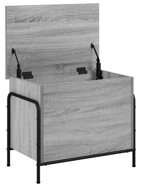 Kutija za spremanje Siva Sonoma 80 x 40 x 49 5 cm - Siva Sonoma 40 5 x 40 x 49 5 cm