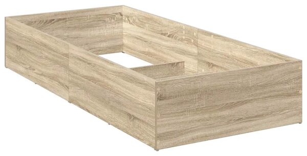 Okvir za podesivu bazu kreveta Hrast sonoma 90 x 200 cm - Hrast sonoma 90 x 200 cm Samo okvir kreveta