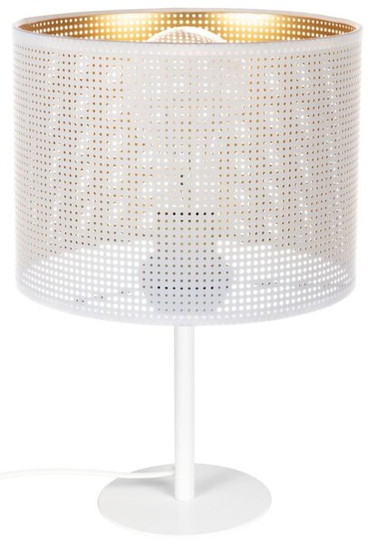 Stolna lampa ALDO 1xE27/60W/230V bijela