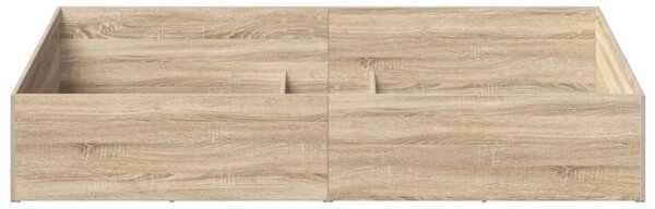 Okvir za podesivu bazu kreveta Hrast sonoma 90 x 200 cm - Hrast sonoma 90 x 200 cm Samo okvir kreveta