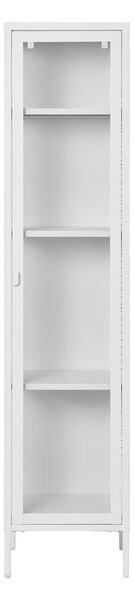 Bijela metalna vitrina 40x180 cm Brisbane – House Nordic