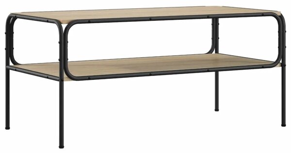 Bocni stol Hrast sonoma 100 x 50 x 46 cm Konstruirano drvo - Hrast sonoma 51 x 50 x 45 cm