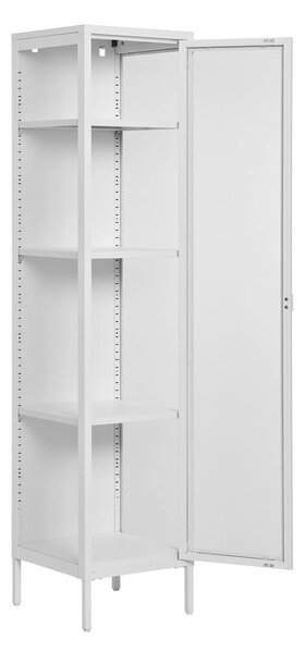 Bijela metalna vitrina 40x180 cm Brisbane – House Nordic