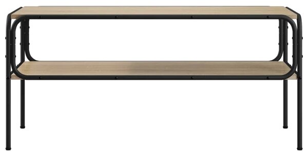 Bocni stol Hrast sonoma 100 x 50 x 46 cm Konstruirano drvo - Hrast sonoma 51 x 50 x 45 cm
