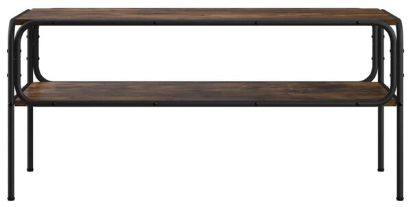 Bocni stol Dimljeni hrast 100 x 50 x 46 cm Konstruirano drvo - Dimljeni hrast 51 x 50 x 45 cm