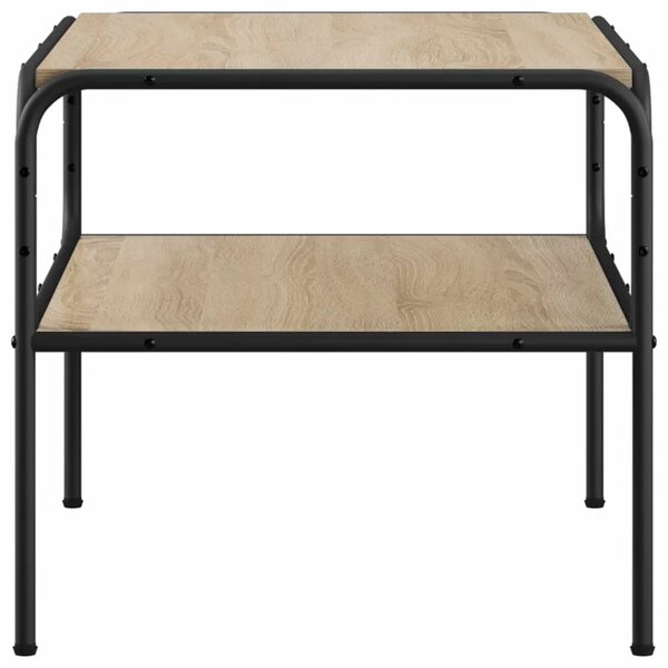 Bocni stol Hrast sonoma 100 x 50 x 46 cm Konstruirano drvo - Hrast sonoma 51 x 50 x 45 cm