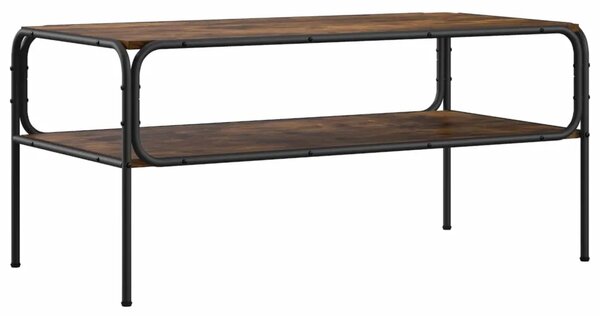 Bocni stol Dimljeni hrast 100 x 50 x 46 cm Konstruirano drvo - Dimljeni hrast 51 x 50 x 45 cm