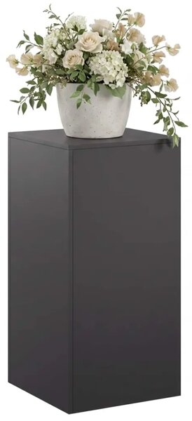 Stalak za biljke Crna 40 x 40 x 80 cm Čelik - Crna 1x (40 x 40 x 80 cm)