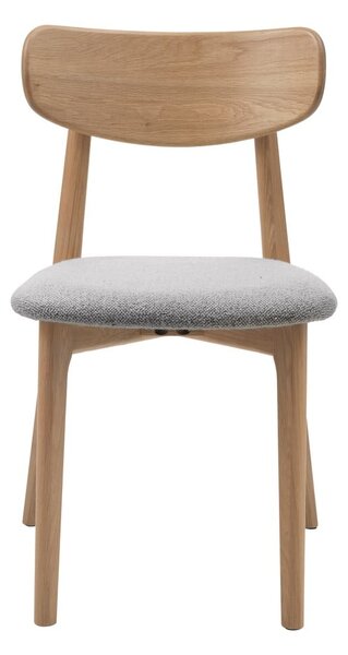 Svijetlo siva/u prirodnoj boji blagovaonska stolica Elim – Unique Furniture