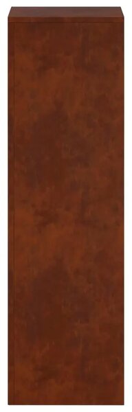 Stalak za biljke 2 pcs Rđa 30 x 30 x 100 cm Otporni čelik - Otporni čelik 2x (30 x 30 x 100 cm)