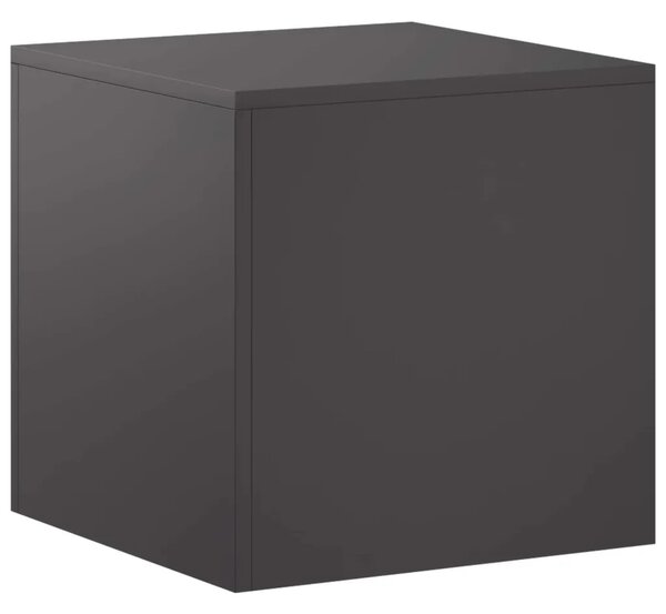 Stalak za biljke Crna 40 x 40 x 40 cm Čelik - Crna 1x (40 x 40 x 40 cm)