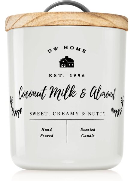 DW Home Farmhouse Coconut Milk & Almond mirisna svijeća 428 g
