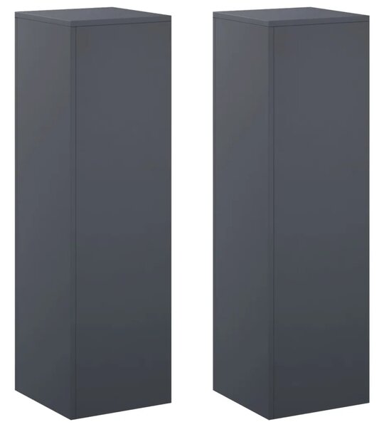 Stalak za biljke 2 pcs Antracit 30 x 30 x 100 cm - Antracit 2x (30 x 30 x 100 cm)