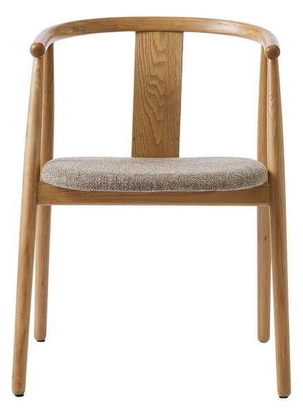 Bež/u prirodnoj boji blagovaonska stolica Relate – Unique Furniture