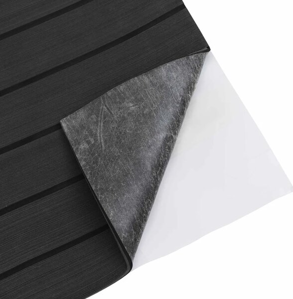 Prostirka za čamce Prugasti Tamno siva i crna 240 x 60 cm EVA - 240 x 60 cm Tamnosiva i crna