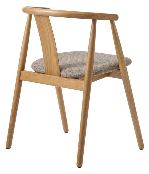Bež/u prirodnoj boji blagovaonska stolica Relate – Unique Furniture
