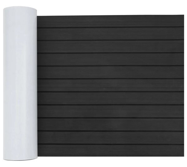 Prostirka za čamce Prugasti Tamno siva i crna 240 x 60 cm EVA - 240 x 60 cm Tamnosiva i crna