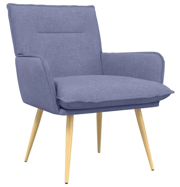 Fotelja Traper plava Tkanina - Trapere plave boje