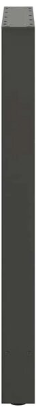 Noge za barski stol antracit boje 2 kom 60 x (90-91) cm čelik - Antracit 60 x (90-91) cm