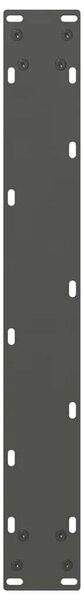 Noge za barski stol antracit boje 2 kom 60 x (110-111) cm čelik - Antracit 60 x (110-111) cm