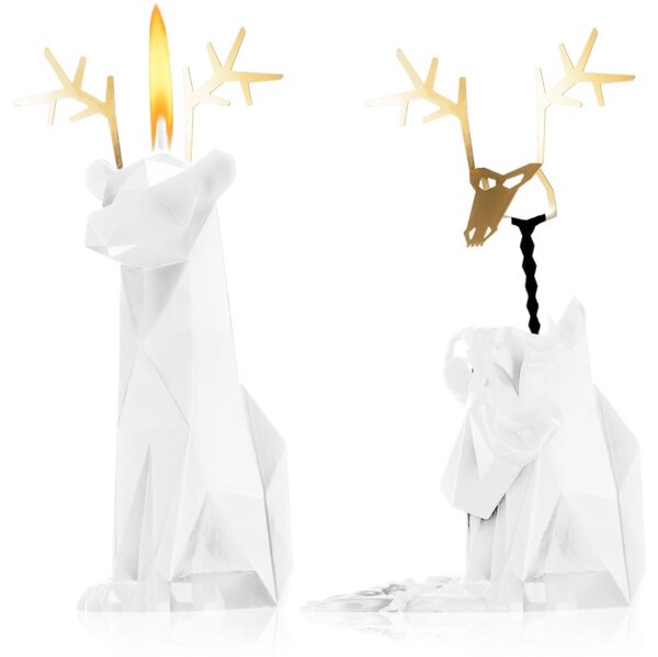 54 Celsius PyroPet DYRI (Reindeer) ukrasna svijeća White 22 cm