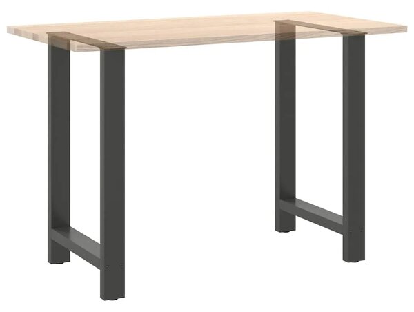 Noge za barski stol antracit boje 2 kom 60 x (90-91) cm čelik - Antracit 60 x (90-91) cm