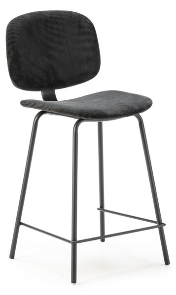 Crne barske stolice u setu 2 kom (visine sjedala 66 cm) Arus – Marckeric