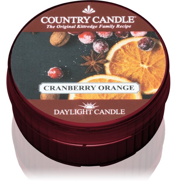 Country Candle Cranberry Orange čajna svijeća 42 g