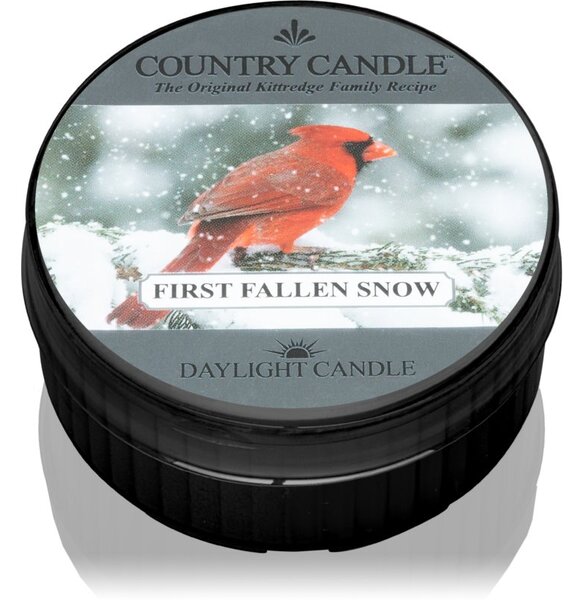 Country Candle First Fallen Snow čajna svijeća 42 g