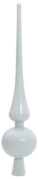 Umjetno božićno drvce Zelena 240 cm PE i PVC - 240 cm Bijelo s LED-icama i bijelim kuglicama