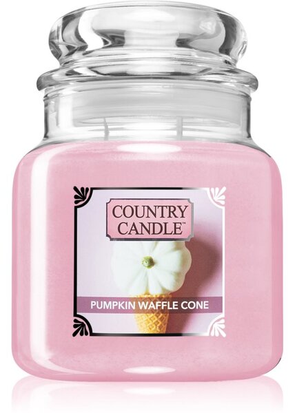 Country Candle Pumpkin Waffle Cone mirisna svijeća 453 g