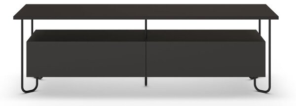Crna TV komoda 150x45 cm Dilly – Marckeric