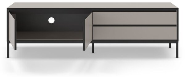 Siva/bež TV komoda 180x55 cm Lorenza – Marckeric