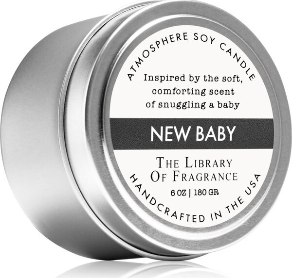 The Library of Fragrance New Baby mirisna svijeća 180 g