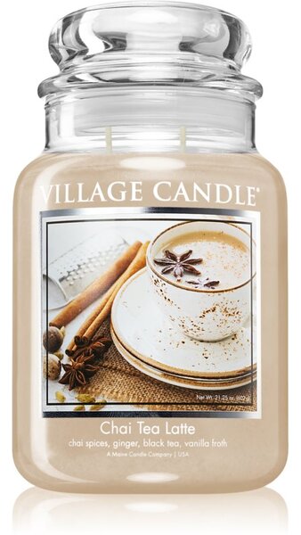 Village Candle Chai Tea Latte mirisna svijeća 602 g