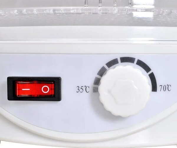 Dehidrator Hrane Okrugli 250 W 6 Polica