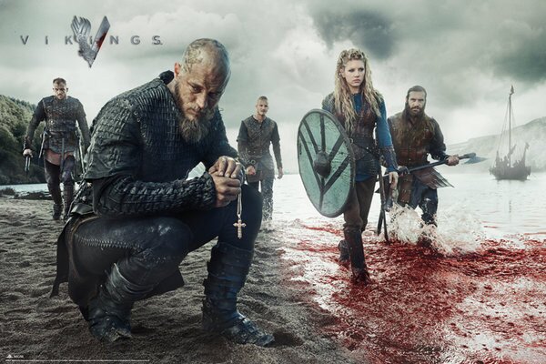 Poster Vikings - Blood Landscape, (91.5 x 61 cm)