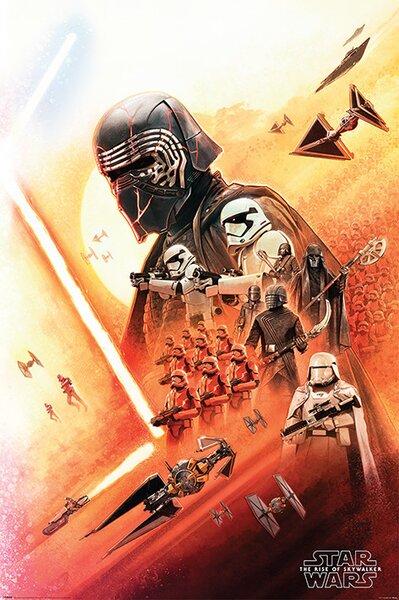 Poster Star Wars: The Rise of Skywalker - Kylo Ren, (61 x 91.5 cm)