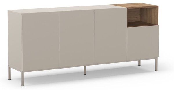 Krem komoda 180x80 cm Cailin – Marckeric